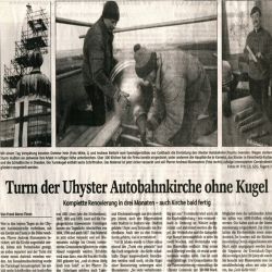Turmgeruest Uhyst 1997